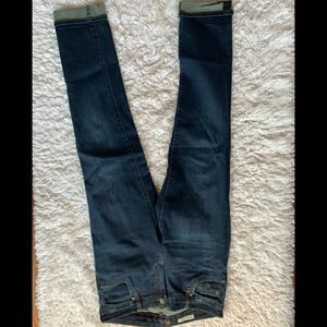 Dark washed jeans